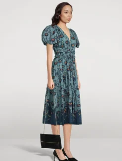 Stylist Croc-Embossed Leather Crossbody Bag