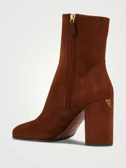 Suede Ankle Boots