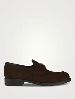 Suede Loafers