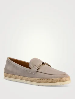 Suede Loafers