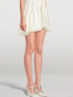 Sufik Embellished Satin Pumps