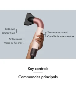 Supersonic r™ Hair Dryer in Ceramic pink