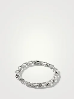 Surf Bracelet With Pavé Diamonds