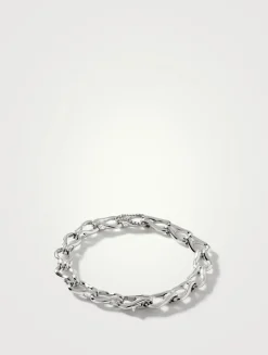 Surf Bracelet With Pavé Diamonds