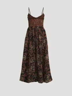 Sweet Nothings Midi Dress In Floral Print