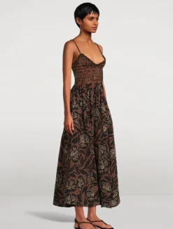 Sweet Nothings Midi Dress In Floral Print