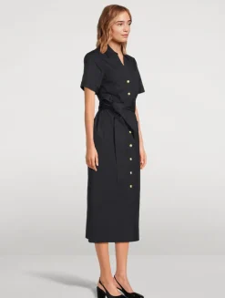 Tabby Belted Shirt Dress