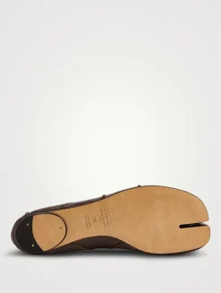 Tabi Leather Ballerina Flats