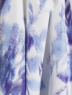 Taffeta Ball Skirt In Floral Print