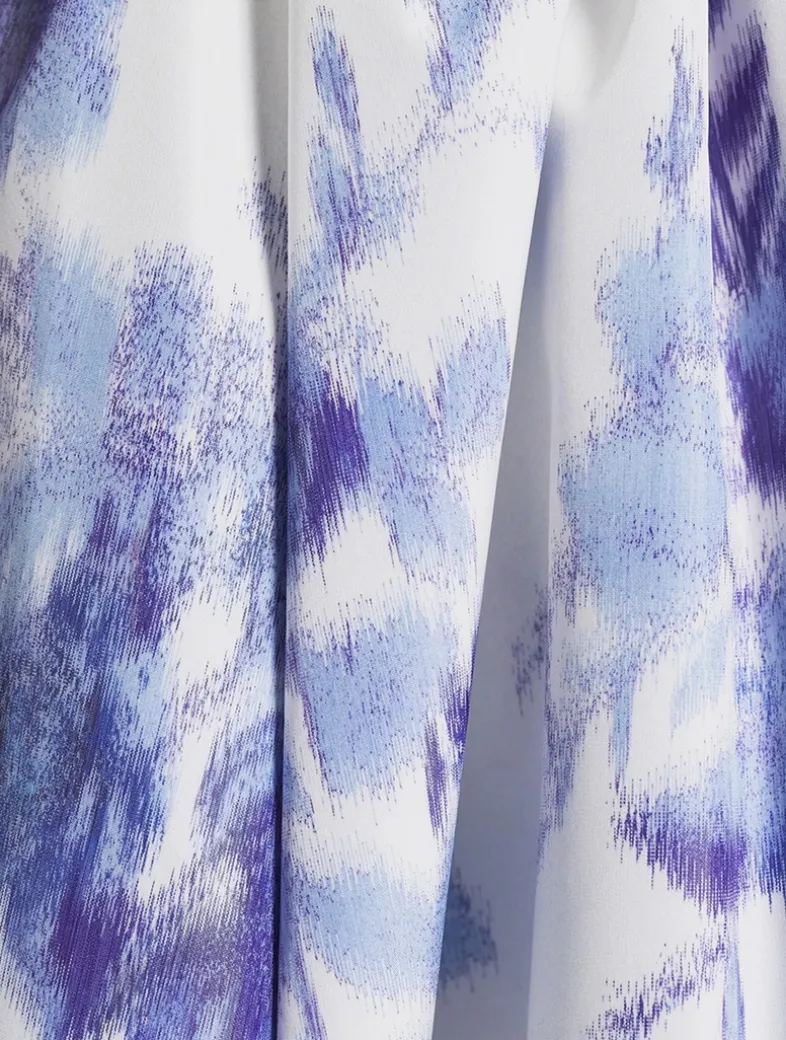 Taffeta Ball Skirt In Floral Print