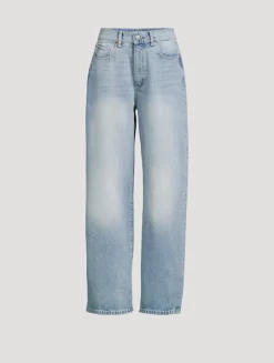 Taylor Barrel-Leg Jeans