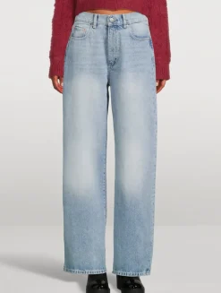 Taylor Barrel-Leg Jeans
