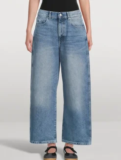 Taylor Barrel-Leg Jeans