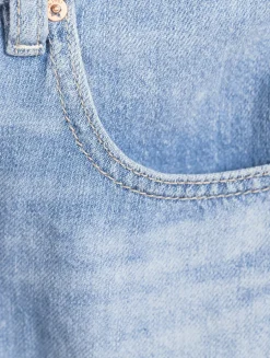 Taylor Drawstring Denim Shorts