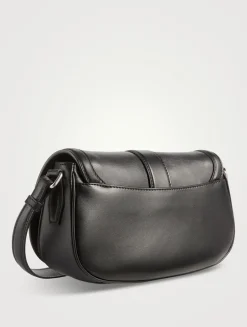 T-Bar Leather Crossbody Bag