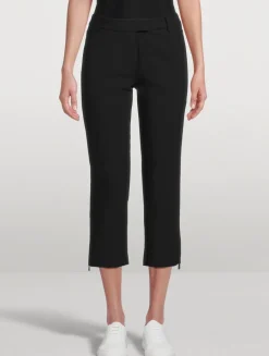 Tech Stretch Cropped Trousers