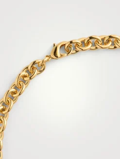 Textured Scramble Crystal Necklace