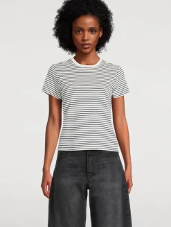 The Baby T-Shirt In Stripe Print