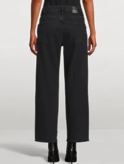 The Beaded Straight Jeans