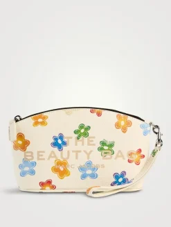 The Beauty Leather Bag In Wild Daisy Print