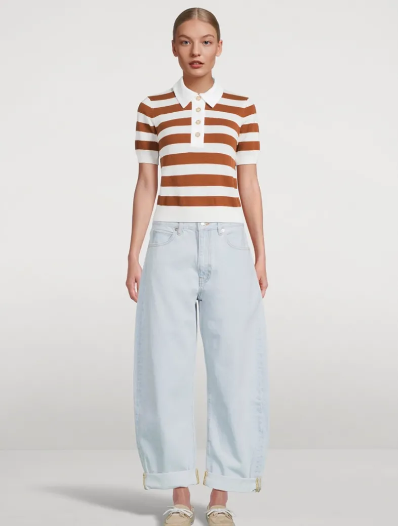 The Bold Stripe Polo Shirt