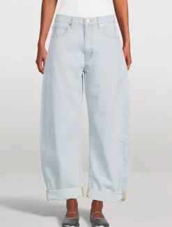 The Bubble Barrel-Leg Jeans