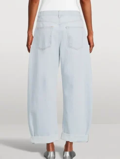The Bubble Barrel-Leg Jeans