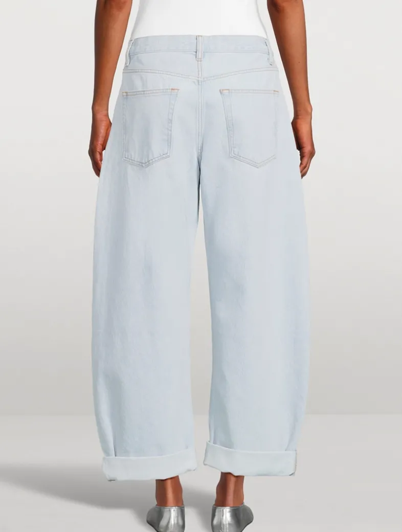 The Bubble Barrel-Leg Jeans