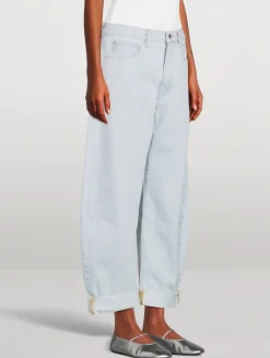 The Bubble Barrel-Leg Jeans