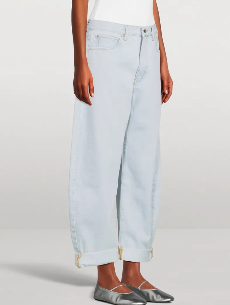 The Bubble Barrel-Leg Jeans