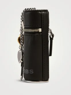 The Charm Leather Lipstick Case