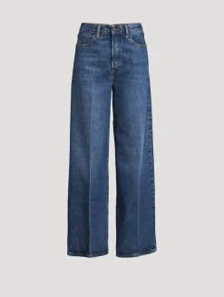 The Collegiate Wide-Leg Jeans