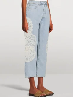 The Crochet Straight Jeans