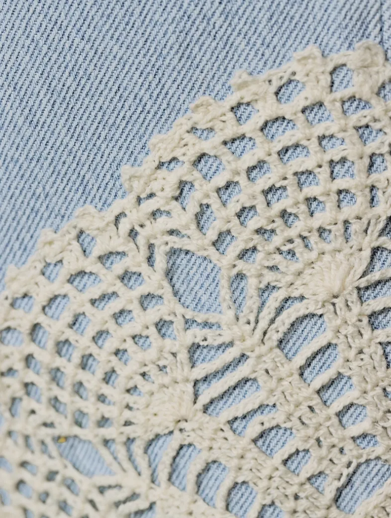 The Crochet Straight Jeans