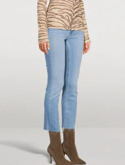The Dazzler Straight-Leg Ankle Jeans