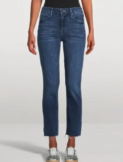 The Dazzler Straight-Leg Ankle Jeans