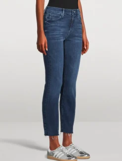 The Dazzler Straight-Leg Ankle Jeans