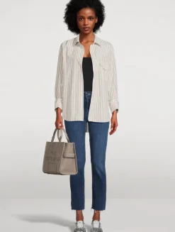 The Dazzler Straight-Leg Ankle Jeans