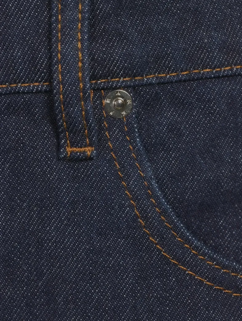 The Denim Mini Skirt