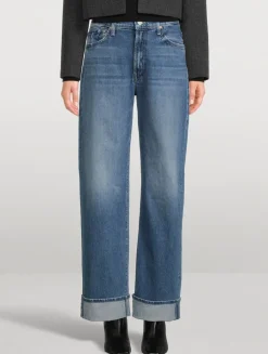 The Dodger Skimp Cuff Straight-Leg Jeans