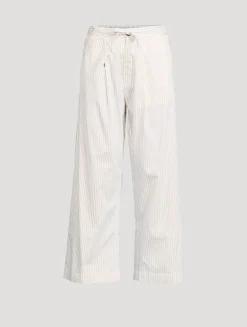 The Drawstring Tailored Pants