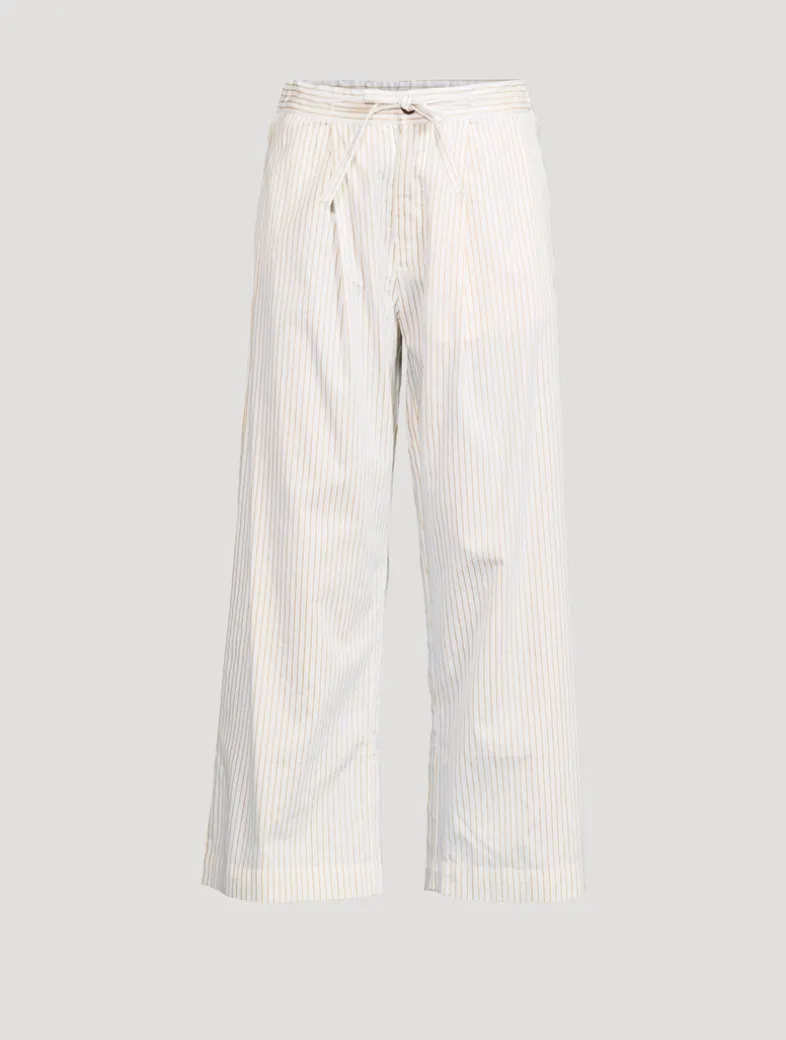 The Drawstring Tailored Pants