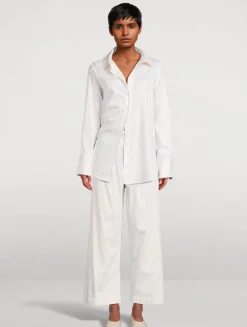 The Drawstring Tailored Pants