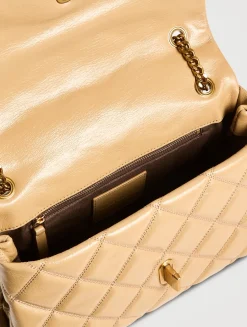 The Dual Chain Quilted Leather Bag
