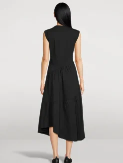 The Gathered Midi Dress