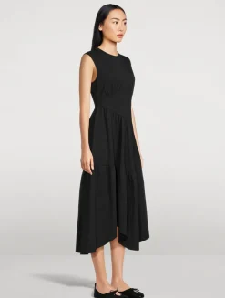 The Gathered Midi Dress