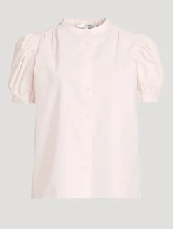 The Gathered Puff-Sleeve Shirt