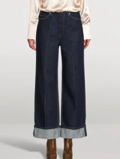 The Genevieve Wide-Leg Jeans