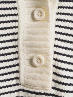 The Graduate Stripe Jacquard Polo Shirt