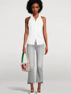 The Insider Bootcut Cropped Jeans